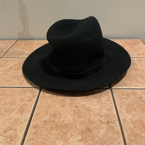 Rag & Bone Floppy Brim Fedora Small Black main image 6